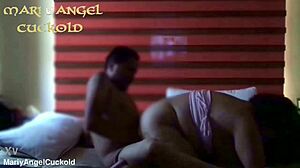 latina milf housewife fucks good friend hard. chubby amateur mature ass pounded homemade.