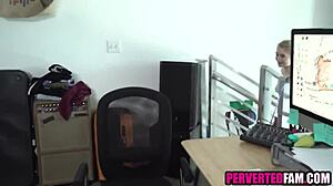 Fucking my stepsister and her hot lesbian lover 👩‍❤️‍💋‍👩🔥