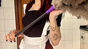 boss bangs submissive alternative latina maid amberzinha cowgirl backstage