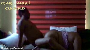 latina milf housewife fucks good friend hard. chubby amateur mature ass pounded homemade.