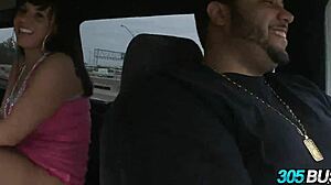 thick blonde babe craves monster cock on the bus