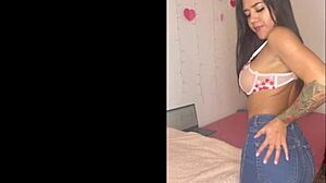 Wanna Hear Sophia's Jeans Farts with Naughty Talk?