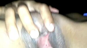 my tight shaved pussy gushes cum for first time ever