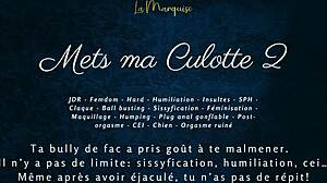 Wearing My Panties Again? French Femdom Joi Takes Control