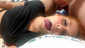 Novinha Sucks Cock Craving Fresh Cum Loads