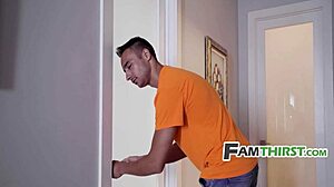 Skinny Teen Learned Taboo FUCKS From Stepfam - Watch Her Ride HARD