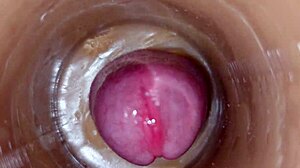 Whoa! Huge Cum Dose Fills Pussy Toy ASMR