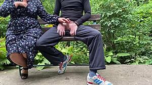 She seduces son-in-law then takes his load for cuckold husband