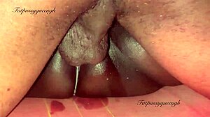 Loud Ebony BBW Moans Bent Over Doggystyle Teased Vibrator Creampie