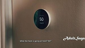 Milf Accidentally Fingers Stepdaughter's Pussy on Couch