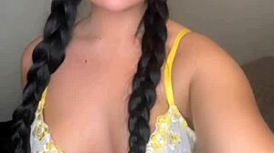 your slutty british gf horny for toy squirt show?