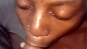 Training 18+ Slut For Sloppy Deepthroat Cum Gulp