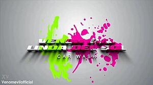 Wet Sloppy Gangbang Girls Lick Ass Cum Poolside