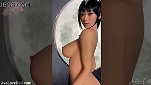 shino the moon queen's slutty japanese cosplay body gets pounded by jiusheng sexdoll