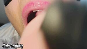 Sabrinafoxy Pays Rent Deepthroat Thick Cock Cum