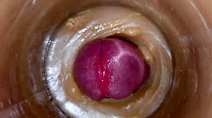 Whoa! Huge Cum Dose Fills Pussy Toy ASMR