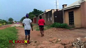 Oiled Chubby Ebony's Huge Ass Bounces During Wild Sports Sex!