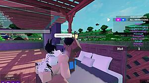 Two Black Bunnies Ride One Bull Threesome Cock