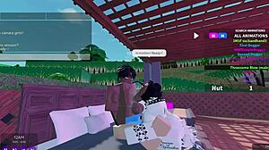 Two Black Bunnies Ride One Bull Threesome Cock