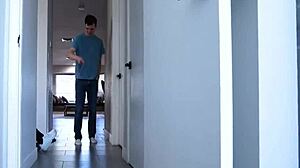 adorable skinny teen ditches kart for cock riding thrill