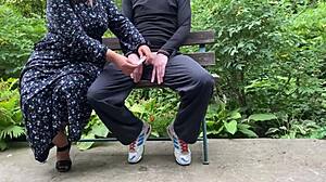 She seduces son-in-law then takes his load for cuckold husband