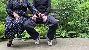 She seduces son-in-law then takes his load for cuckold husband