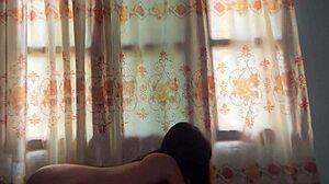 Perfect Body Thai Coed GETS BENT OVER Sofa For DOGGY Cum On Ass