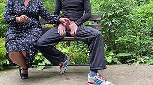 She seduces son-in-law then takes his load for cuckold husband