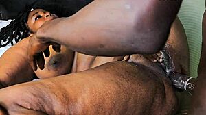 Big Black Cock Mercilessly Pounds Step Mom Anal Hard