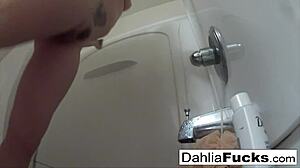 My naughty shower play with sexy blonde babe dahlia