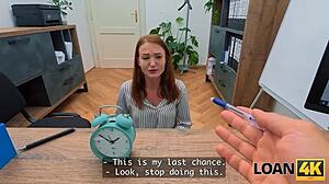 flexible euro babe fucked all holes in office casting