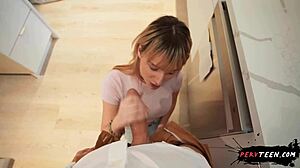 couple caught fucking hard cowgirl in stranger's home