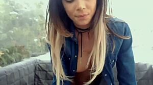 Hey, this young big tits girl cams outdoor fun wild