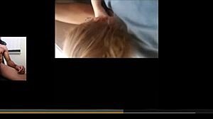 Bodybuilder Cums Masturbating to Old Interracial Videos of Blonde Strwbrry and Him Episode 1