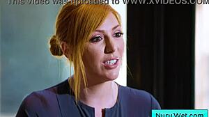 sexy big tit blonde masseuse lauren phillips demos nuru massage on david lee