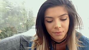 Hey, this young big tits girl cams outdoor fun wild