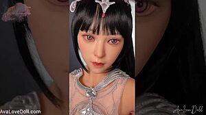 shino the moon queen's slutty japanese cosplay body gets pounded by jiusheng sexdoll