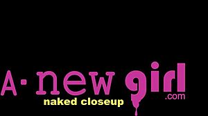 redhead teen milf strips sexy petite body in hot casting photoshoot interview