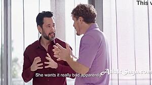 boss's spanish wife craves kinky couple swap!