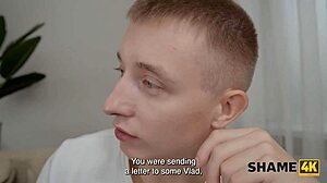 Shame4k Lechery Letter Beats Love Letter For Russian Big Tit Wife