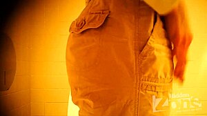 beautiful hairy pussy girl pees standing