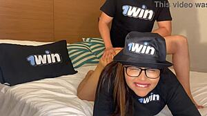 Colombian Slut's Tight Pussy Takes Brutal Closeup Pounding