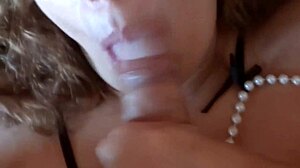 stepmom sucks cock till passionate cum 😘💦