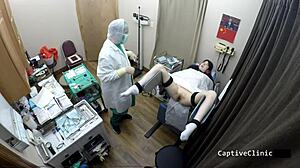 Alexandria wu nurse spreads shaved pussy for humiliating hospital atrocities backstage part 3