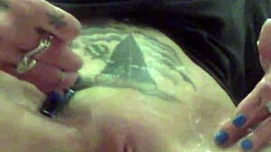 Master Binds Skinny Slave Shaves Her Pussy and Face Fucks Roughly