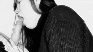 my real amateur pov deepthroat ends with massive cumshot in my mouth