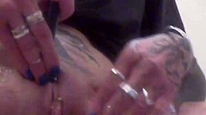 Master Binds Skinny Slave Shaves Her Pussy and Face Fucks Roughly