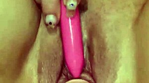 Sex machine pounds chubby wife's wet pussy hard