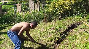 Farm boss fucks naked pool worker hard