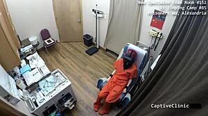 Alexandria wu nurse spreads shaved pussy for humiliating hospital atrocities backstage part 3